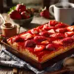 Fresh Strawberry Sheet Cake