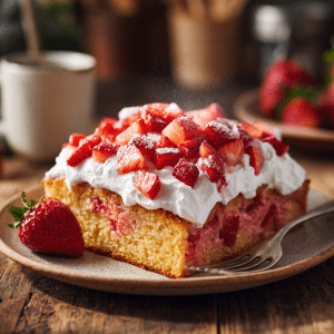 Strawberry Sheet Cake
