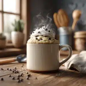 Bakery-Style Vanilla Mug Cake