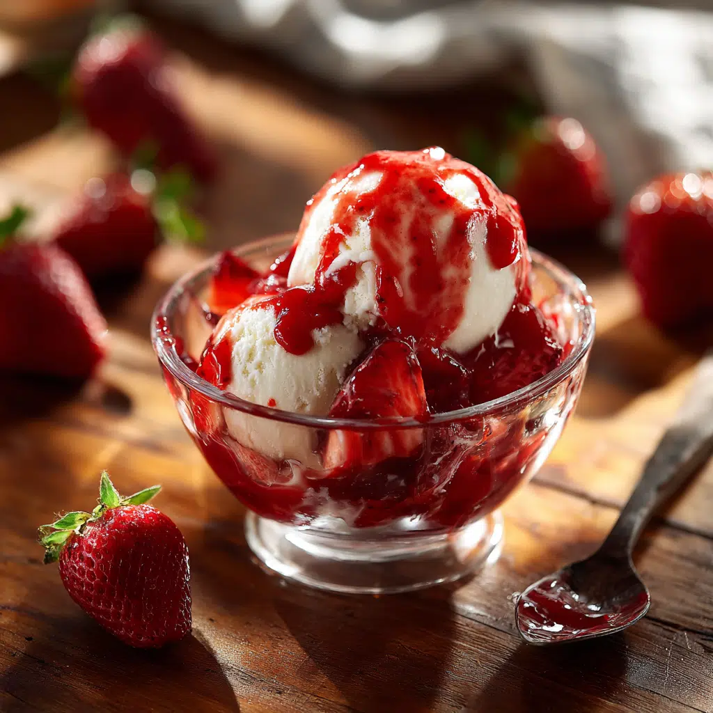 Strawberry Sauce for Ice Cream