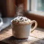 Light & Airy Vanilla Mug Cake in a Cup