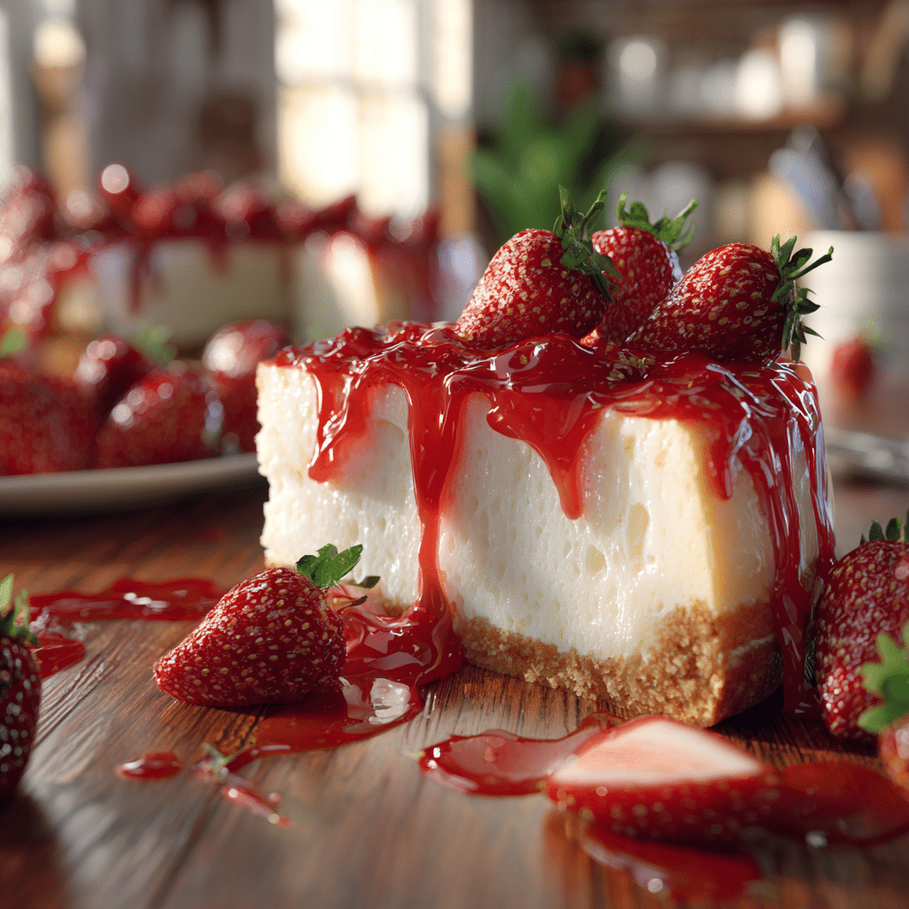 Easy Strawberry Sauce for Cheesecake