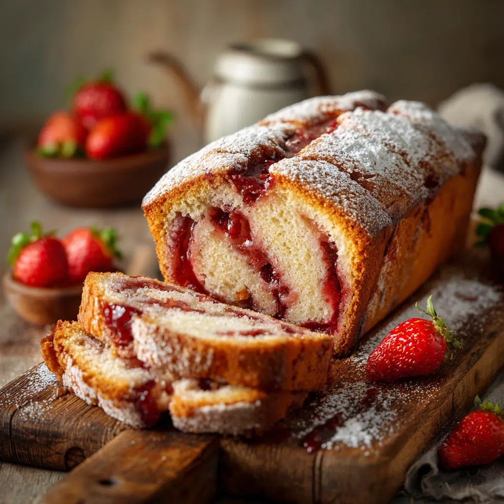 Strawberry Jam Pound Cake