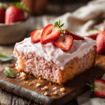 Easy Strawberry Sheet Cake