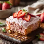 Easy Strawberry Sheet Cake
