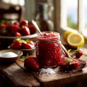 No-Cook Strawberry Sauce