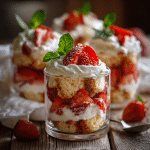 Gluten Free Strawberry Shortcake Cups