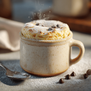Bakery-Style Eggless Vanilla Mug Cake: Cozy, Sweet, and Ready in Minutes