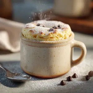 Bakery-Style Eggless Vanilla Mug Cake: Cozy, Sweet, and Ready in Minutes