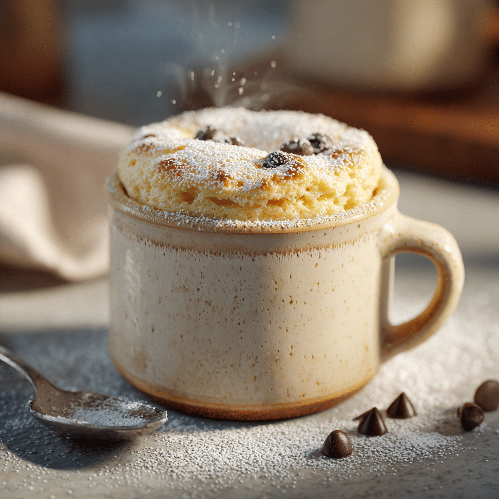 Bakery-Style Eggless Vanilla Mug Cake: Cozy, Sweet, and Ready in Minutes