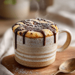 Eggless Vanilla Mug Cake