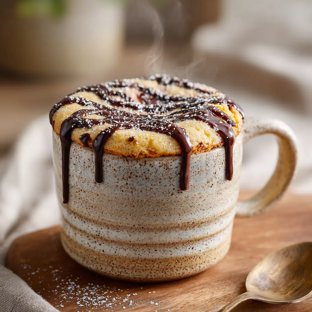 Eggless Vanilla Mug Cake