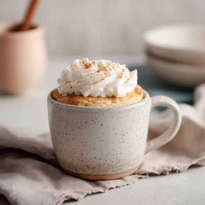 Low-Calorie Vanilla Mug Cake Recipe Cozy Sweet Treat Without the Guilt