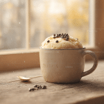 Microwave Vanilla Mug Cake for One