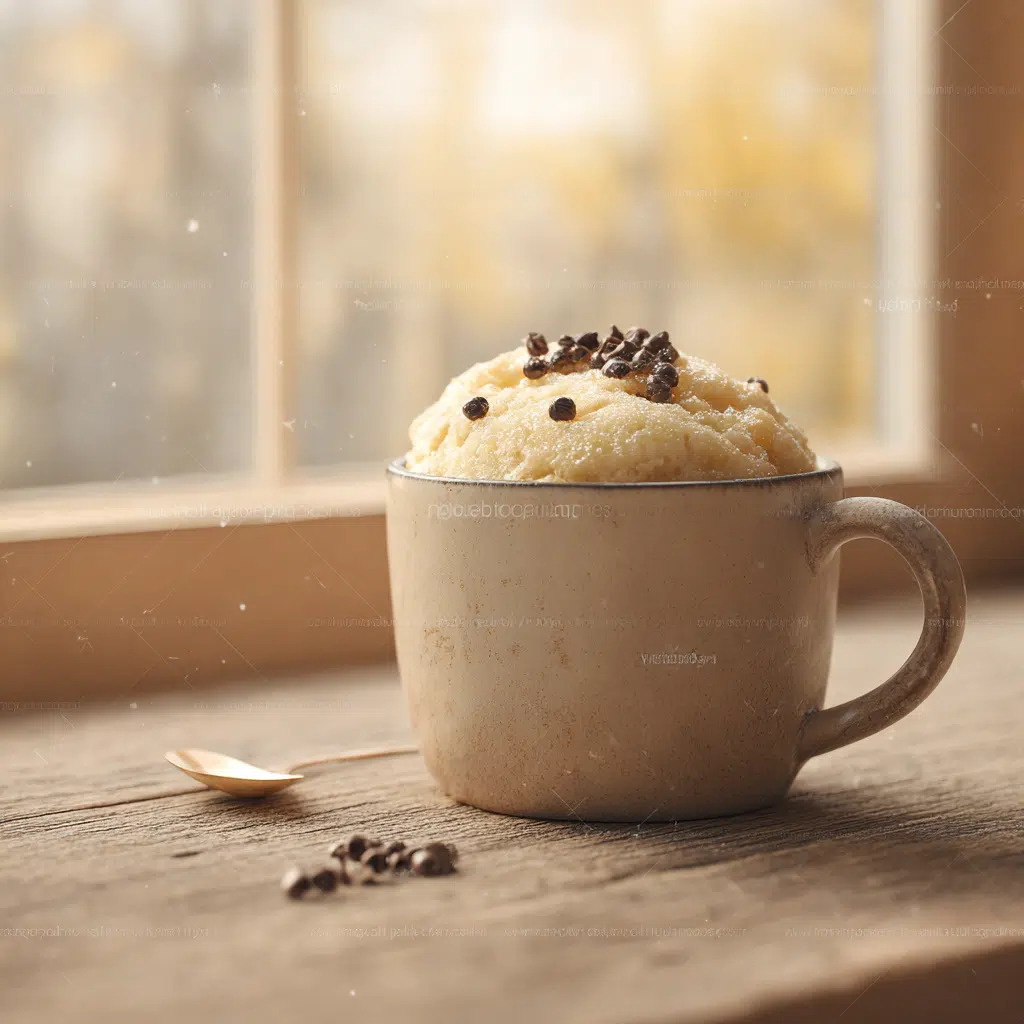 Microwave Vanilla Mug Cake for One
