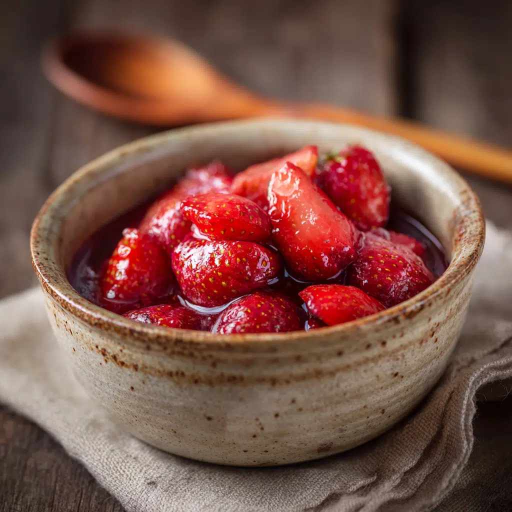Small-Batch Strawberry Compote