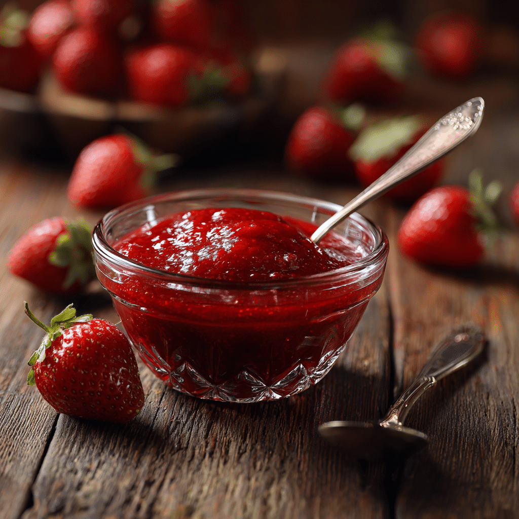 Classic Strawberry Purée for Cakes