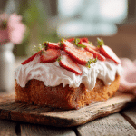 Strawberry Sheet Cake – Moist, Sweet & Easy