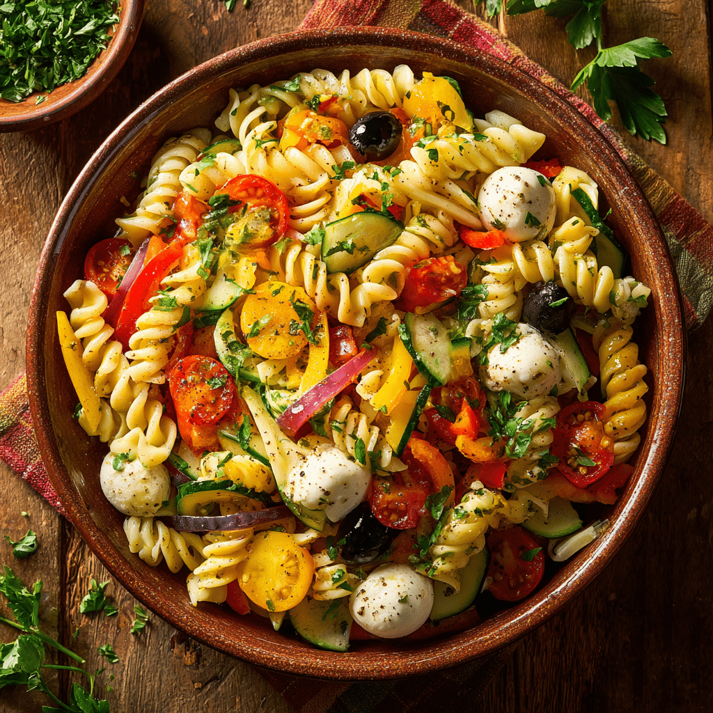 Creamy Italian Pasta Salad