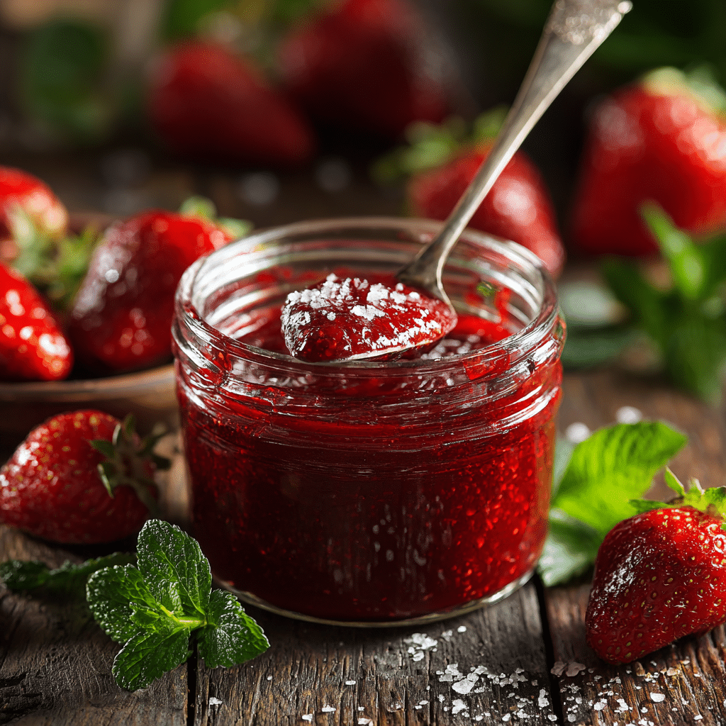 Roasted Strawberry Purée Recipe