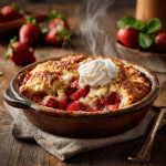 Gluten Free Strawberry Cobbler