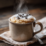 Quick Eggless Vanilla Mug Cake – Cozy Treat in Minutes