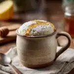 Greek Yogurt Vanilla Mug Cake