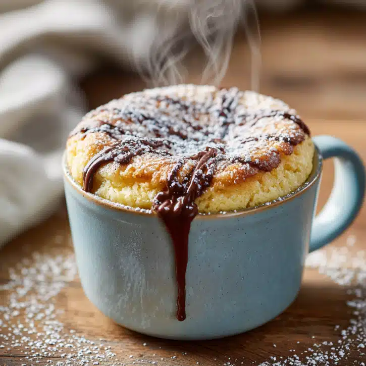 Quick Vanilla Mug Cake