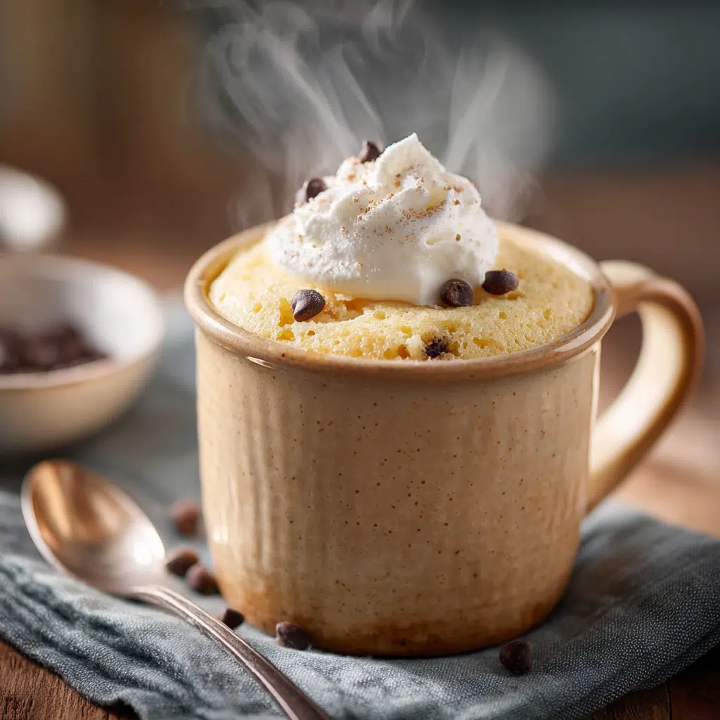 Vanilla Mug Cake Without Oven