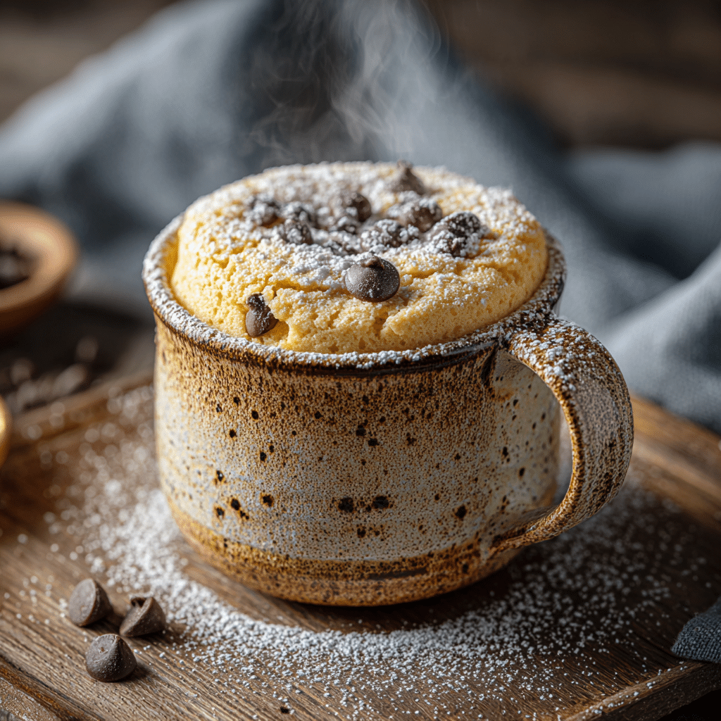 Simple Egg-Free Vanilla Mug Cake