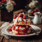 Almond Flour Strawberry Shortcake