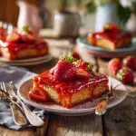 Classic Strawberry Sheet Cake