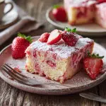 Fresh Strawberry Sheet Cake