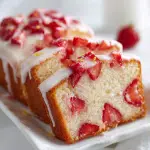 Frozen Strawberry Pound Cake