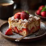 Gluten Free Strawberry Coffee Cake