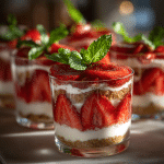 Gluten Free Strawberry No-Bake Dessert