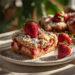 Gluten Free Strawberry Shortcake Bars
