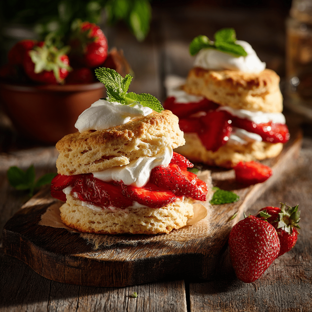 Gluten Free Strawberry Shortcake