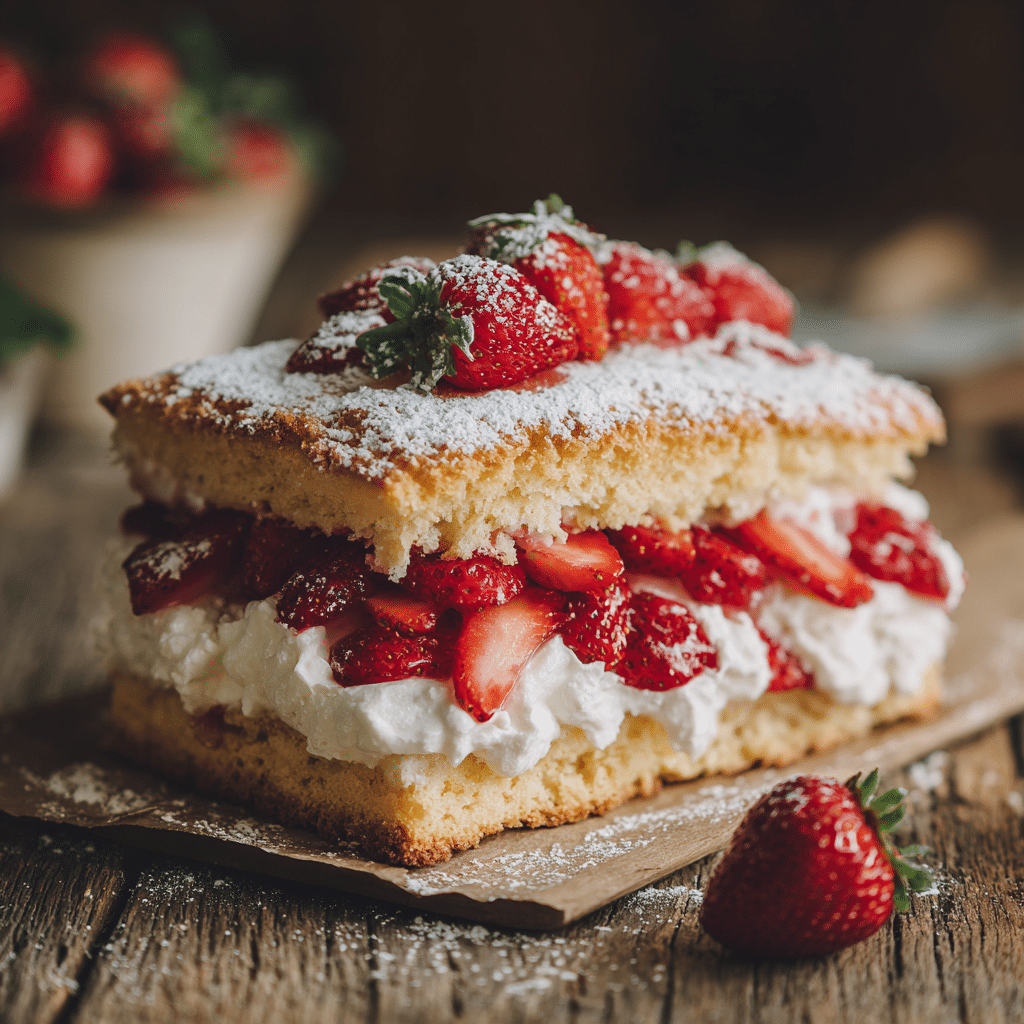 Gluten Free Strawberry Shortcake