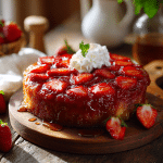 Gluten Free Strawberry Upside Down Cake