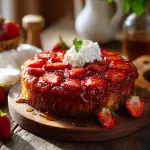 Gluten Free Strawberry Upside Down Cake