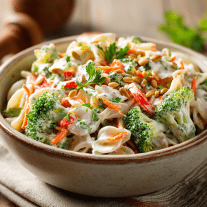 Healthy Broccoli Pasta Salad