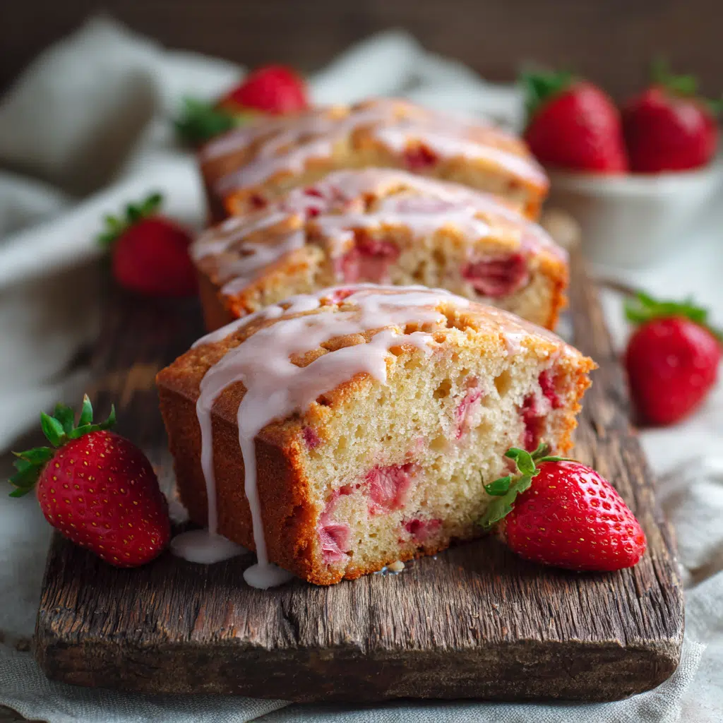 Mini Strawberry Pound Cake