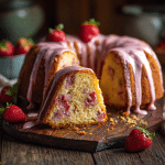 Classic Strawberry Pound Cake