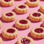 Raspberry Thumbprint Cookies