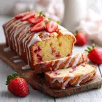 Strawberry Buttermilk Pound Cake