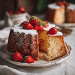 Strawberry Shortcake Pound Cake