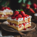 Strawberry Shortcake Sheet Cake
