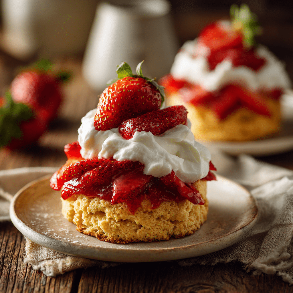 Vegan Gluten Free Strawberry Shortcake
