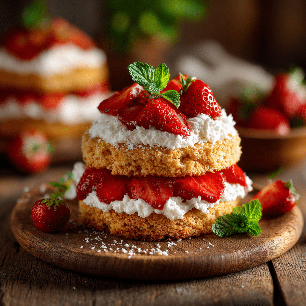 Vegan Strawberry Shortcake